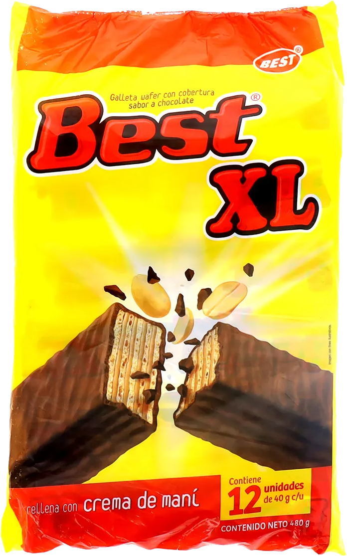GALLETAS BEST XL MANÍ